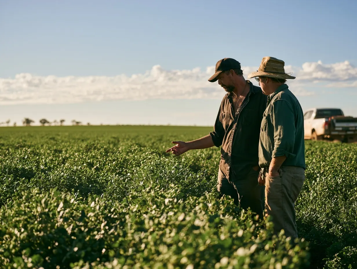 On-site farm risk review
